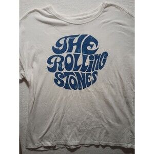 American Eagle The Rolling Stones Logo T-Shirt Size Large